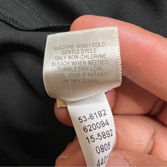 J JILL WOMENS BLACK STRETCH PANTS SIZE 16 STRETCH GREAT QUALITY NO POCKETS - Picture 11 of 14